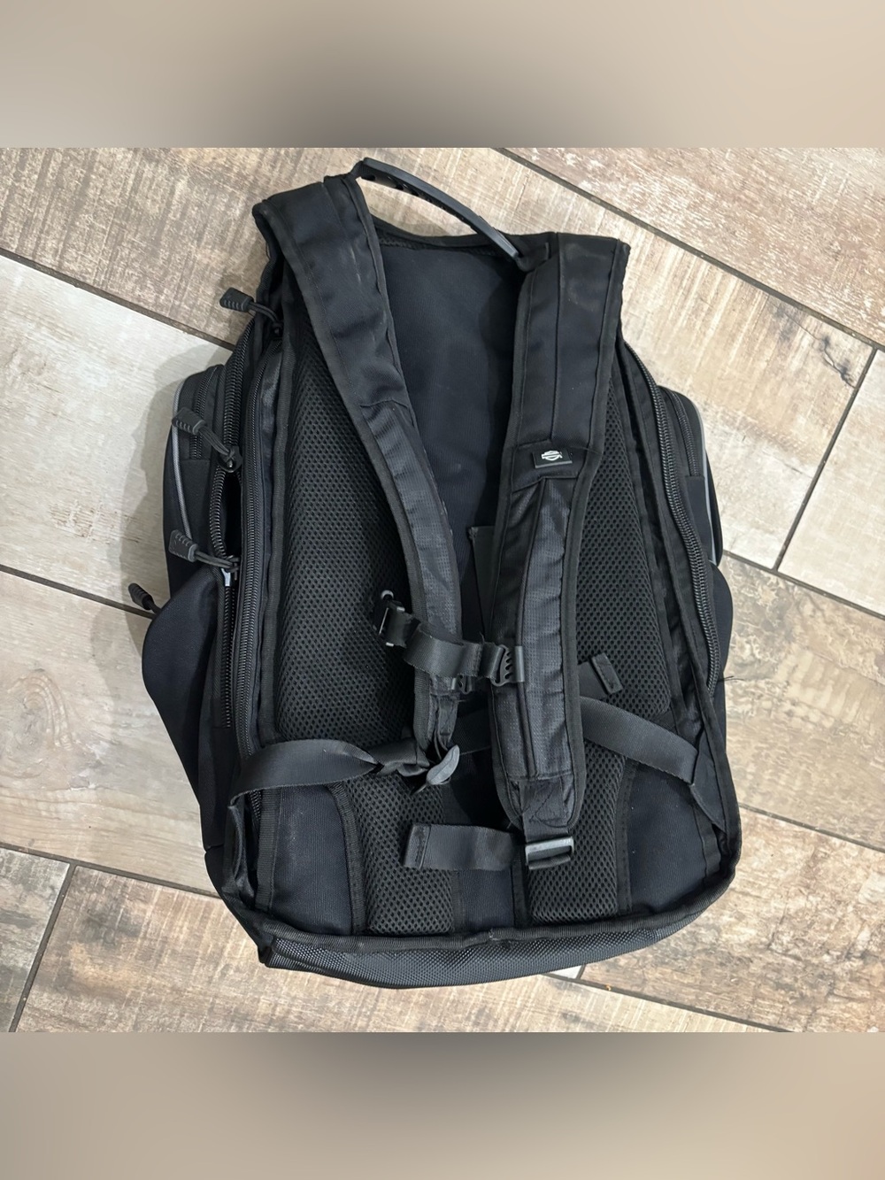 Harley-Davidson Rugged High-Density Polyester 'Legend' Backpack Black - Picture 6 of 8